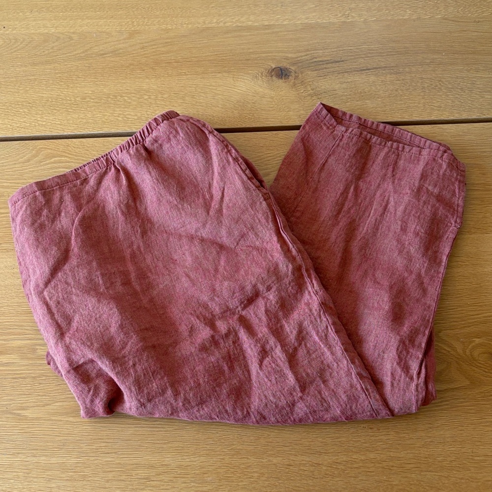 Flax linen pants 3g NWOT